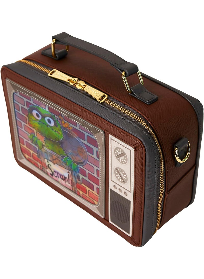 Loungefly Loungefly Sesame Street Lenticular Retro TV Crossbody Bag Sesame Street Accessories  - Image 3