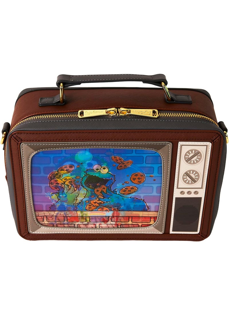 Loungefly Loungefly Sesame Street Lenticular Retro TV Crossbody Bag Sesame Street Accessories  - Image 2