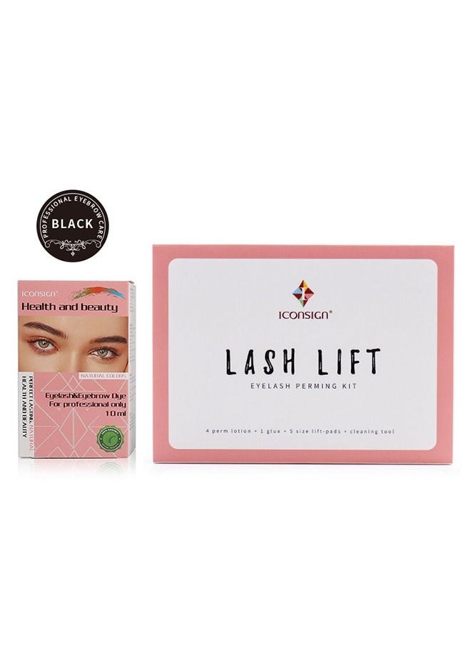 ICONSIGN Lash Lift Kit Eyebrow and Eyelash Tint Dye Set  - Image 2