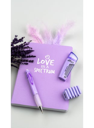 Serve A5 Striped Flexible Cover Notebook  - Image 2