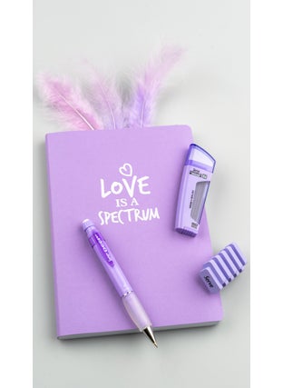 Serve A5 Striped Flexible Cover Notebook  - Image 3
