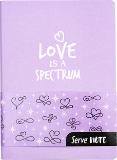 Serve A5 Striped Flexible Cover Notebook  - Image 1