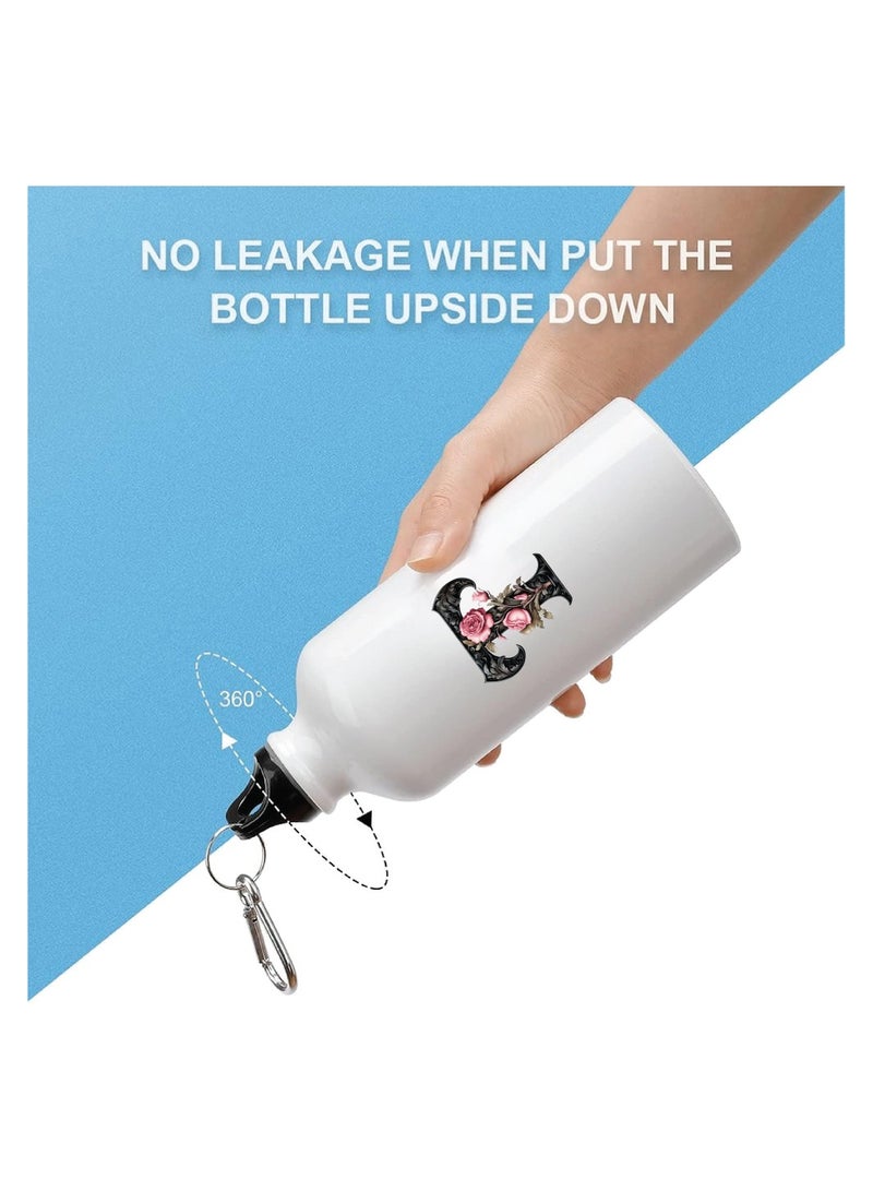 برينت شوب فور مي قارورة مياه مطبوعة بحروف أولية - حافظ على رطوبة جسمك بأناقة مع الإصدار المحدود من قارورة ماء مطبوعة بحروف أولية - هدية أنيقة لعيد الميلاد - للأصدقاء والعائلة - Image 3