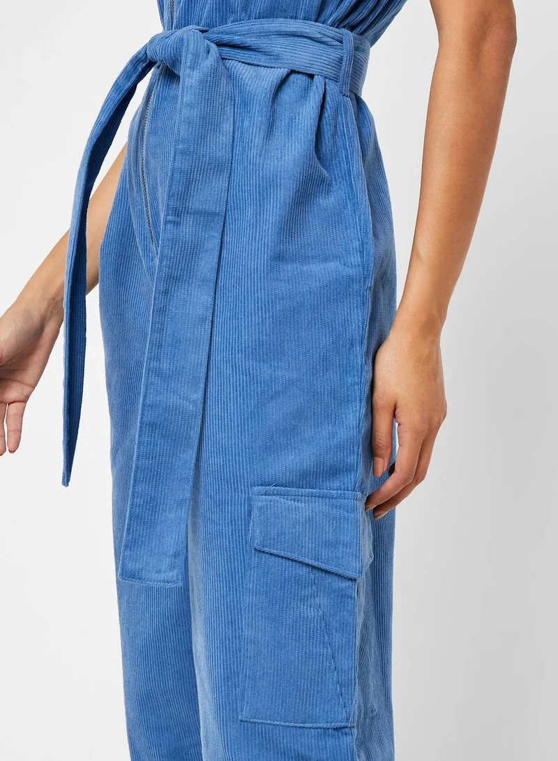 Native Youth Cord Utility Jumpsuit