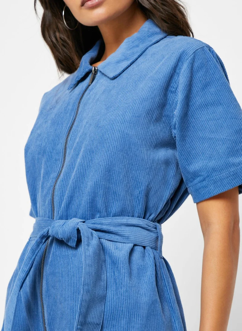 Native Youth Cord Utility Jumpsuit
