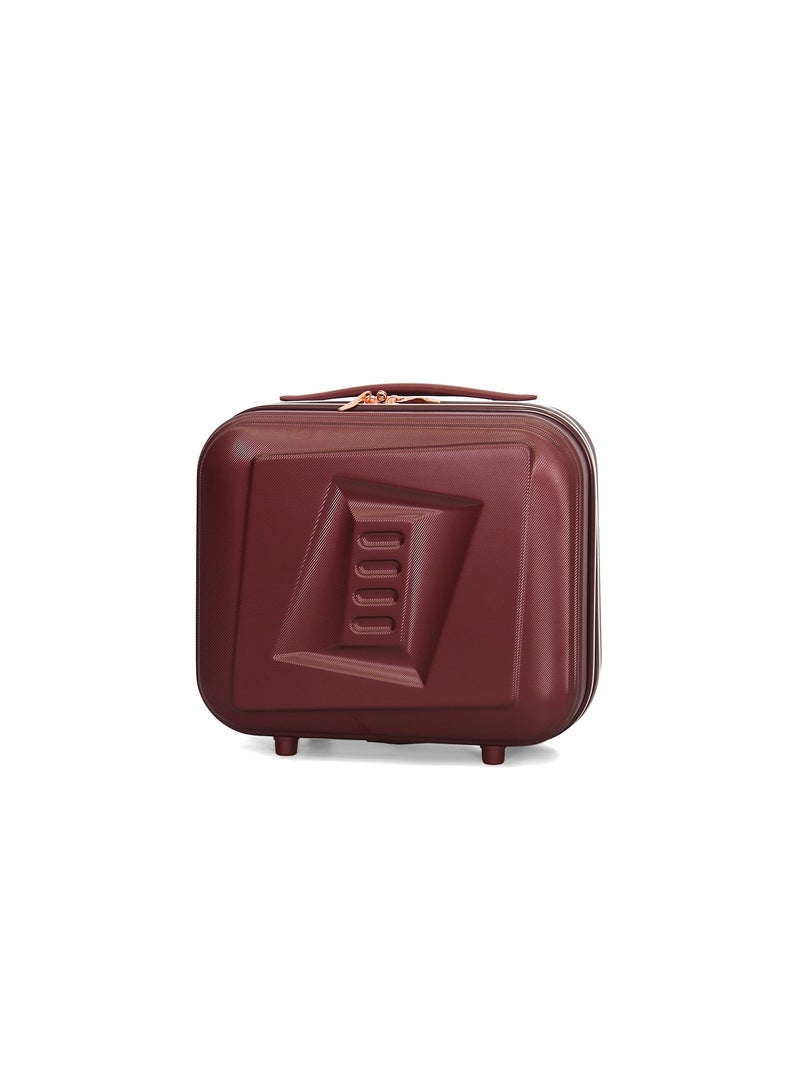 Fancl مجموعة حقائب سفر فانكل هاردشيل مكونة من 4 قطع، لون عنابي - Image 2