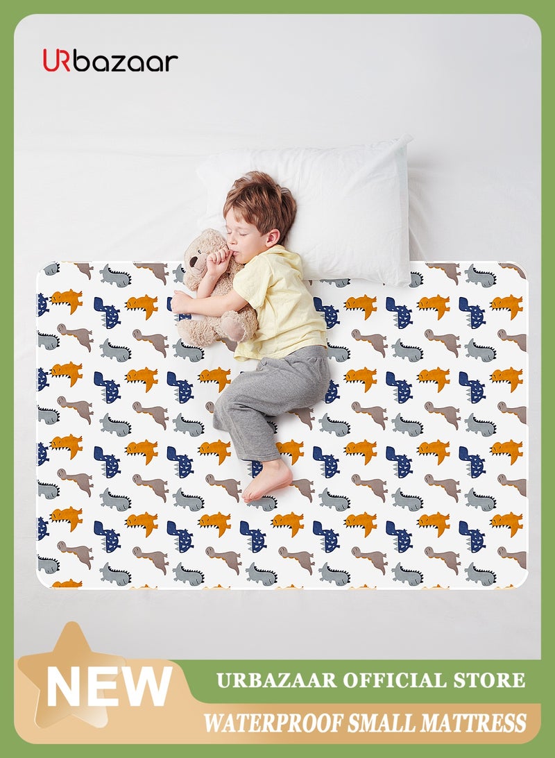 URbazaar Baby Waterproof Bed Pad Washable Mattress Pad Reusable Underpads Bed Wetting Incontinence Cover for Baby Toddler Children and Adults - Image 1