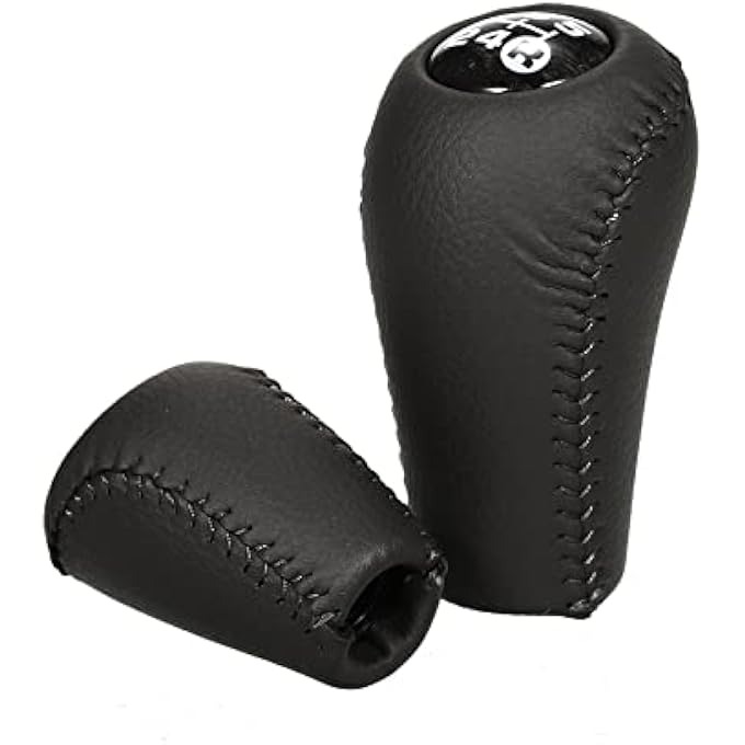rayihni Eacam 5 Speed Manual Transmission Shifter Knobs Stick  Leather Gear Shifting Knob for Toyota Land Cruiser Prado 4 RunnerHilux 3350420120C0 - Image 5