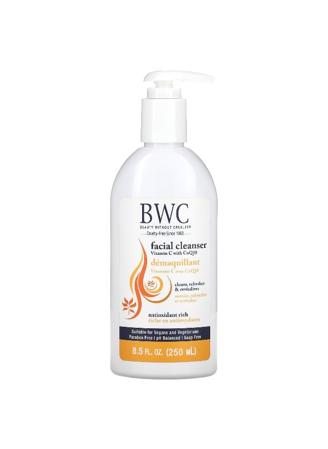 Beauty Without Cruelty Beauty Without Cruelty, Facial Cleanser, With Vitamin C & CoQ10, 8.5 fl oz (250 ml)  - Image 1