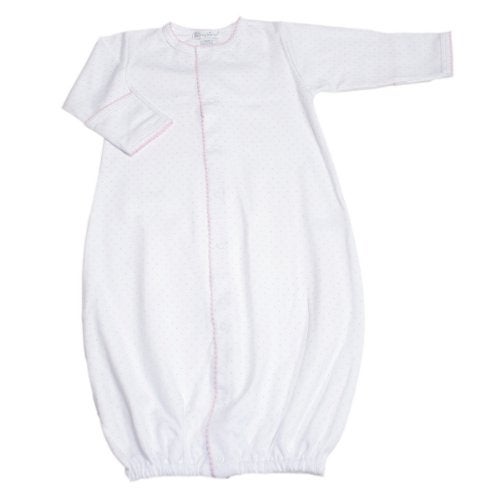 Kissy Kissy - New Kissy Dots Converter Gown - White with Pink -SM - Image 2