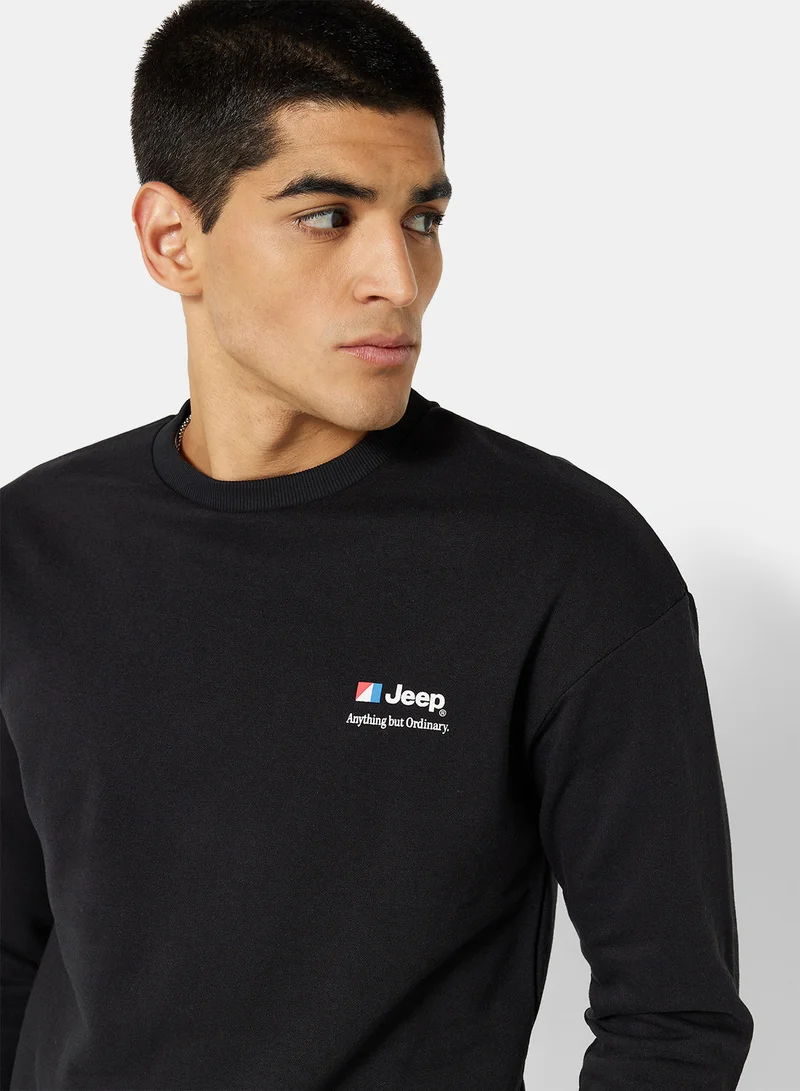 JACK & JONES Jeep Long Sleeve Sweatshirt
