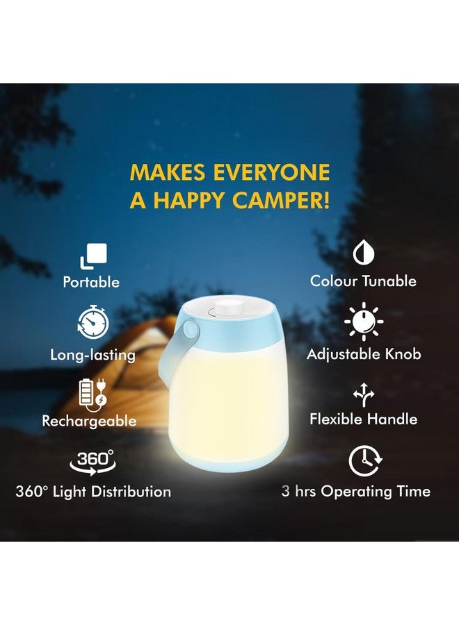 wipro LED Azure LED Rechargeable Lantern (White) - Image 3