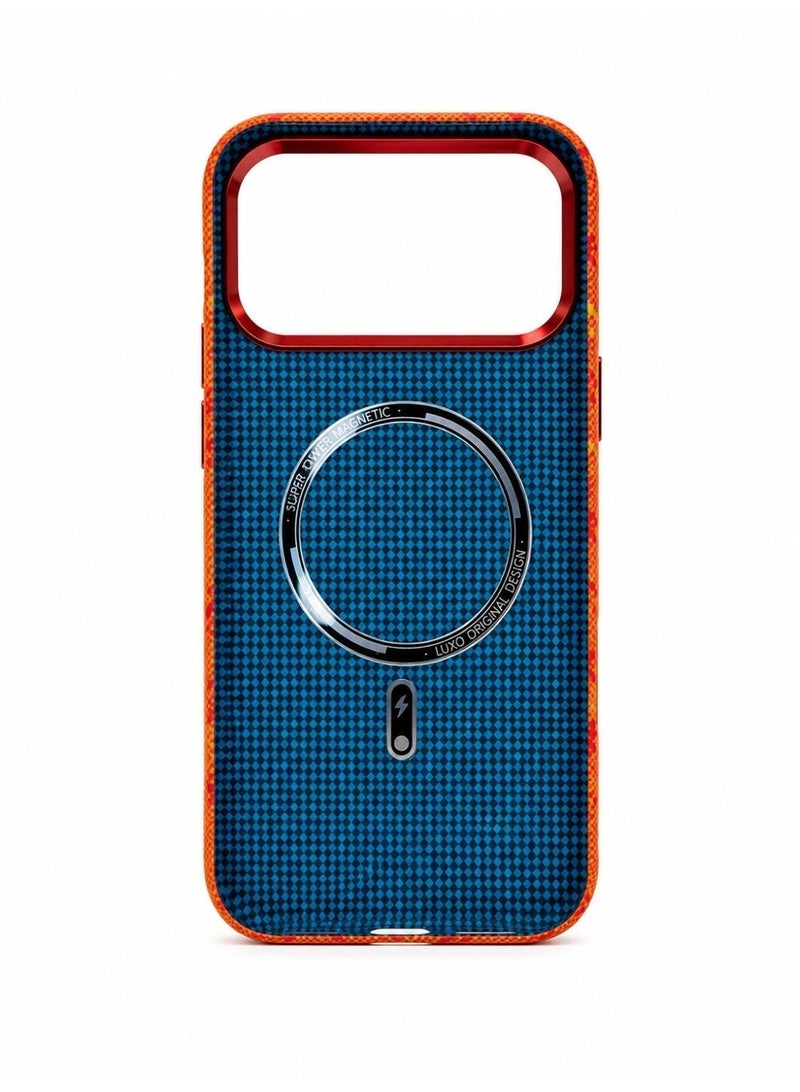 لوكسو iPhone 17 Pro Max MagSafe Case – Premium Carbon Fiber - Image 5