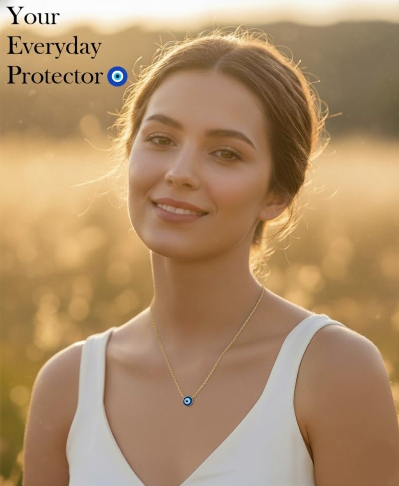 SUPER SOFTENER 5 Pcs Meaningful Necklace Set Combo for Women | Latest Stylish Jewellery with 5 Symbol Charms – Love, Protection, Fortune & Friendship | Fashion Necklace Gift Set for Girls & Women - Image 2
