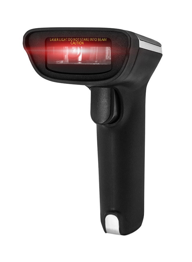 NIBEMINENT Potable Wireless Barcode Scanner Black  - Image 1