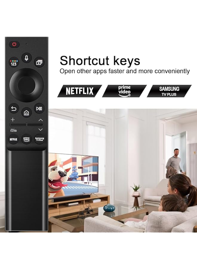 HuHa New BN59-01357A Voice Remote Control Replacement for Samsung Smart Bluetooth The Frame QLED 4K 8K Smart TV QLED Series Q60A Q70A Q80A QN85A QN90A QN800A QN900A Sub BN59-01357B BN59-01357C  - Image 4