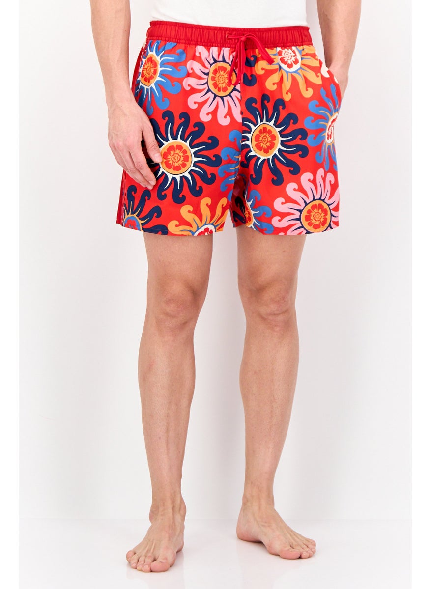 Adidas - Men Drawstring All Over Printed Board Short, Multicolor - Image 1