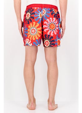 Adidas Men Drawstring All Over Printed Board Short, Multicolor  - Image 3