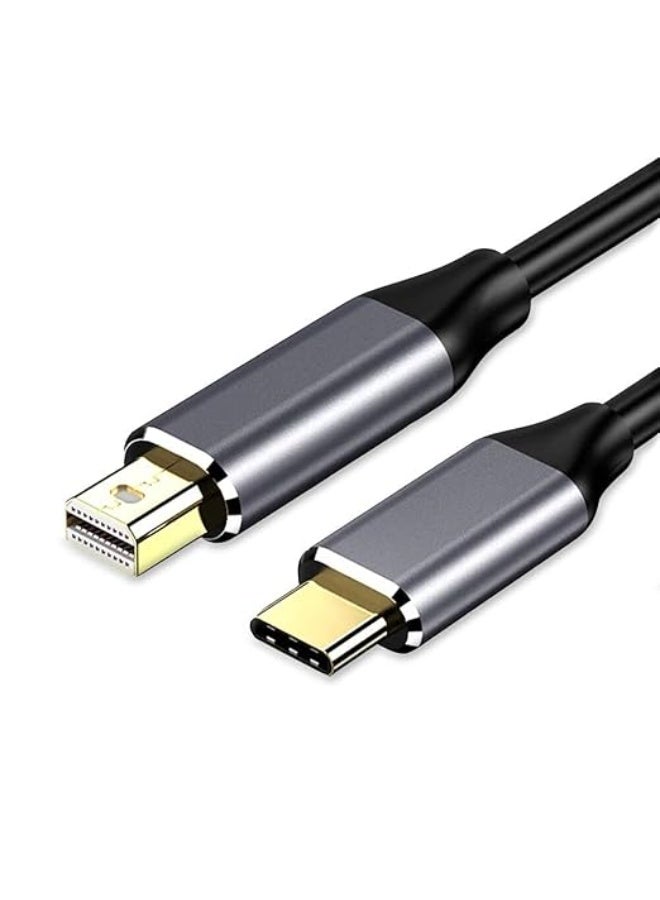 USB-C to Mini DisplayPort Cable 1.8M – 4K@60Hz Video Adapter – Thunderbolt 3/4 to Mini DP for MacBook, iPhone 15, Surface & More - Image 1