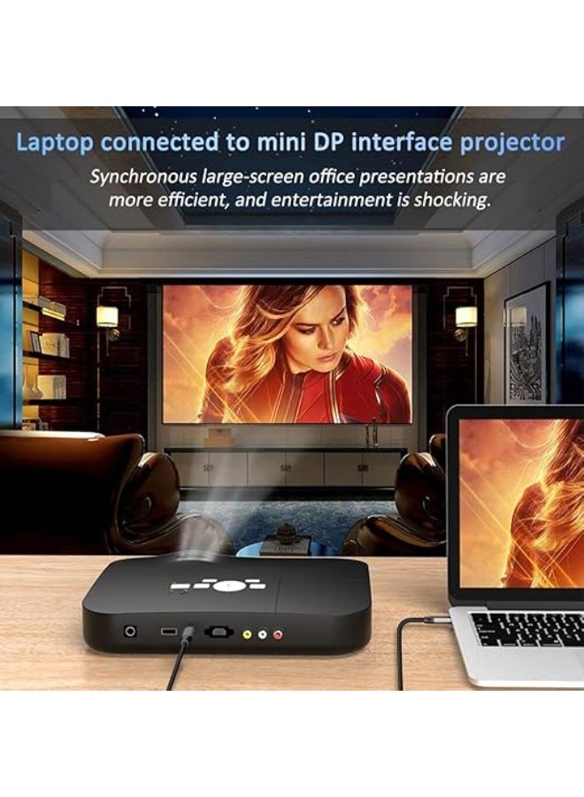 USB-C to Mini DisplayPort Cable 1.8M – 4K@60Hz Video Adapter – Thunderbolt 3/4 to Mini DP for MacBook, iPhone 15, Surface & More - Image 3