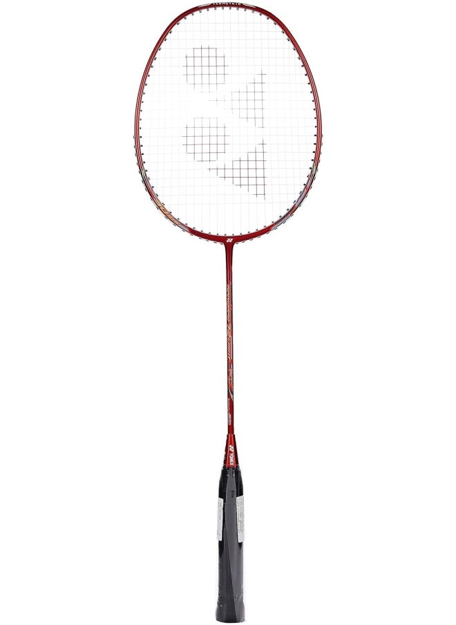 Yonex NANORAY 72 Light Badminton Racquet |Dark Red|5U G4|NANOMETRIC|X-FULLERENE |AERO+Box Frame|Isometric|Solid Feel Core|New Built-in T-Joint|China|Developed in Japan  - Image 1