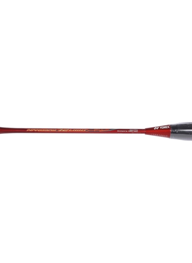 Yonex - NANORAY 72 Light Badminton Racquet |Dark Red|5U G4|NANOMETRIC|X-FULLERENE |AERO+Box Frame|Isometric|Solid Feel Core|New Built-in T-Joint|China|Developed in Japan - Image 1