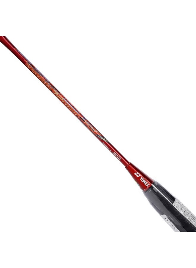 Yonex NANORAY 72 Light Badminton Racquet |Dark Red|5U G4|NANOMETRIC|X-FULLERENE |AERO+Box Frame|Isometric|Solid Feel Core|New Built-in T-Joint|China|Developed in Japan  - Image 5