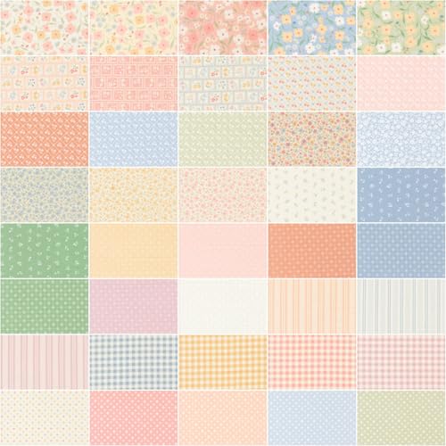Moda Fabrics Heather Briggs Cottage Charm 40 Fat Quarters Moda Fabrics 31750AB - Image 2