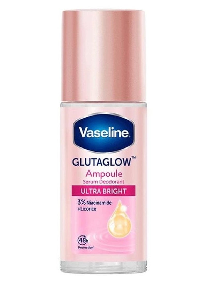 Vaseline Thai Gluta Glow Ultra Bright Roll On Deodorant 45 ml original