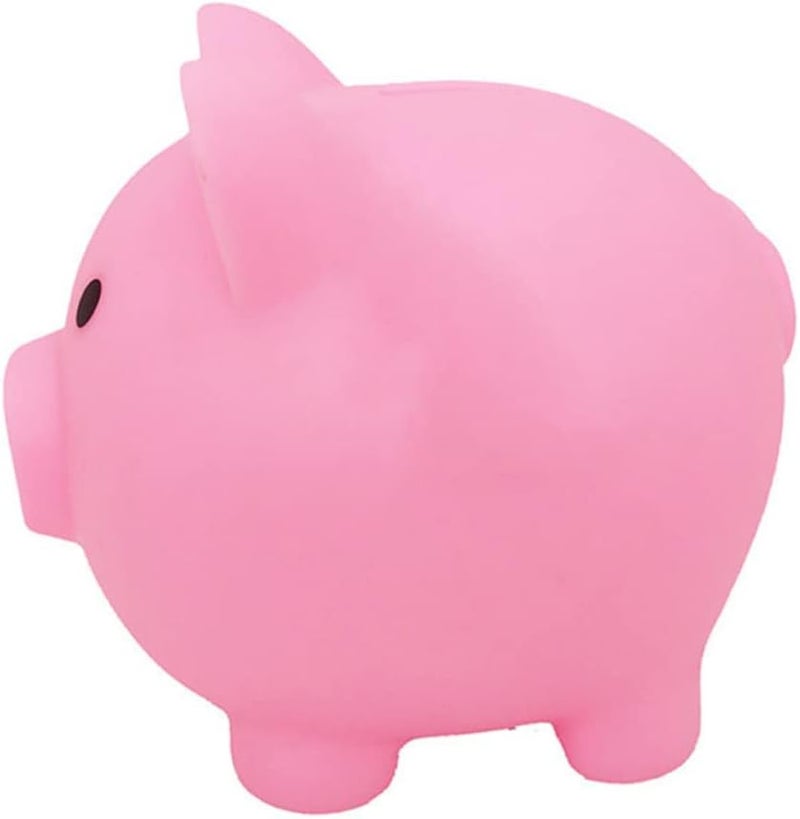 klarako 3pcs Coin Penny Pot Figure Desktop Children Christmas Figurine Container for Animal Kids Boys Pig Organizer Kid Birthday L Practical Silicone Gifts Piggy Banks Girls Unbreakable - Image 5