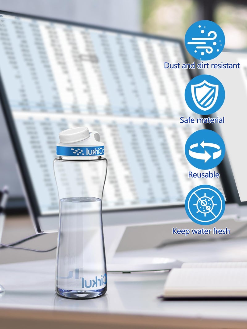 YOUSHARES غطاء يو شيرز 2 قطعة لزجاجة ماء سيركول، متوافق مع نكهات سيركول، أغطية لزجاجة الماء، غطاء بلاستيكي لزجاجة الماء بنكهة، غطاء بديل لنكهة الماء لشراب سيركول - Image 5