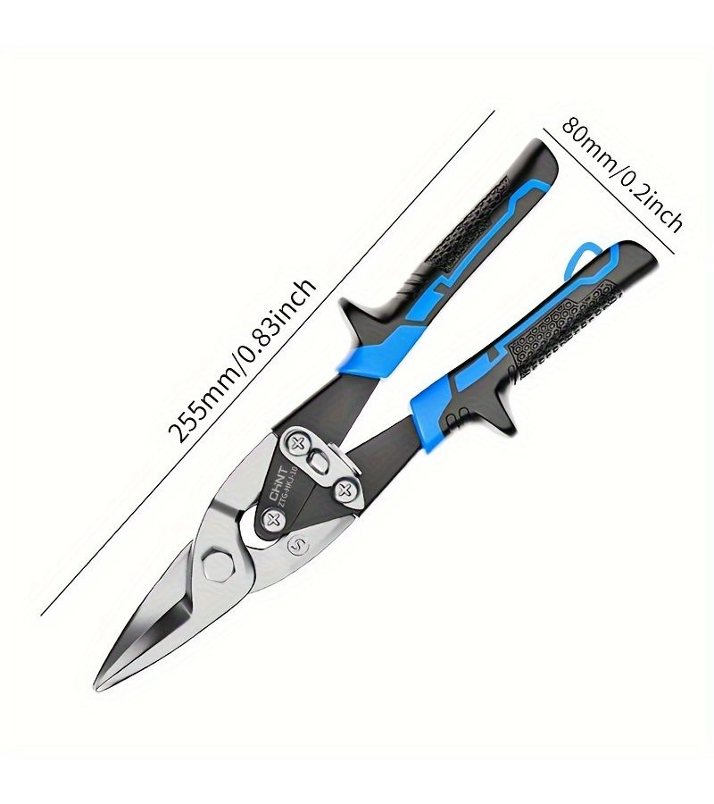 10 Inch Heavy Cutting Scissors Straight Shear Industrial Aviation Snip - Image 2