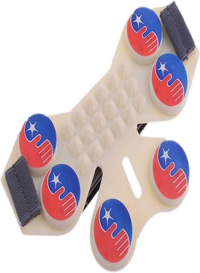 ACS MART Cervical belt Contains 18-Pyramids, 6-Magnets, 18-Acutips, 6-Copper Disc. - Image 1
