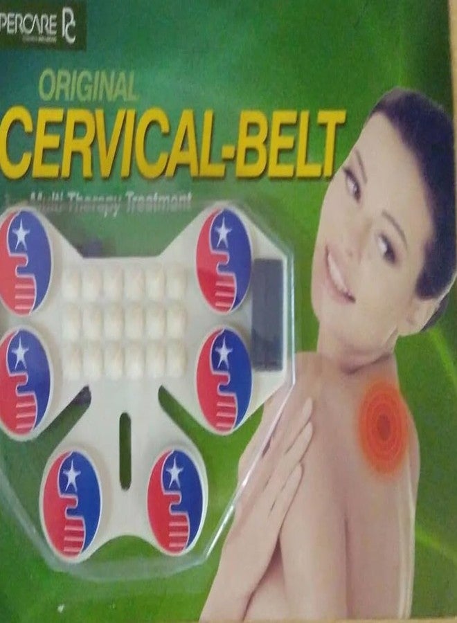 ACS MART Cervical belt Contains 18-Pyramids, 6-Magnets, 18-Acutips, 6-Copper Disc. - Image 2