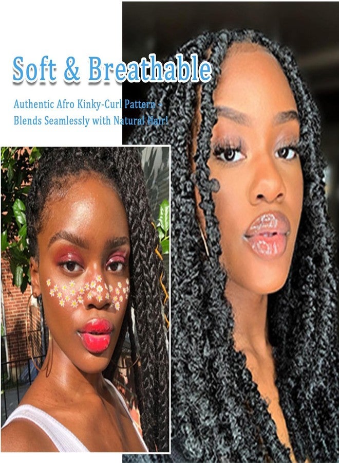 CartHome 2Pcs Curly Hair Extensions for Women, Fluffy Caterpillar Hair Bun Kinky-Curly Hair Extensions Wavy Hairpiece for Symmetric DIY Hairstyles - Image 4