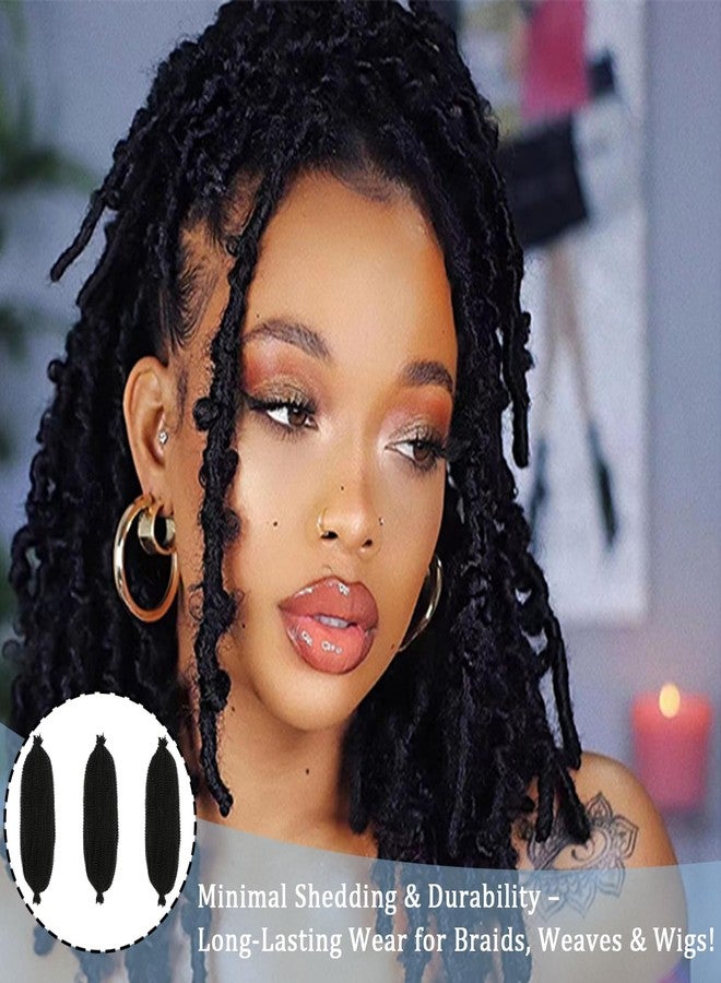CartHome 2Pcs Curly Hair Extensions for Women, Fluffy Caterpillar Hair Bun Kinky-Curly Hair Extensions Wavy Hairpiece for Symmetric DIY Hairstyles - Image 5