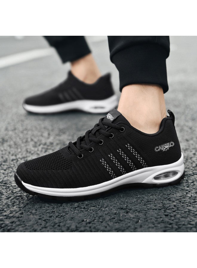 CARTELO Cushioned Air Pad】men's Outdoor Sports Shoes, Skin-friendly Flyknit Hiking Shoes, Men's Casual Athletic Shoes, Men's Footwear - Image 3