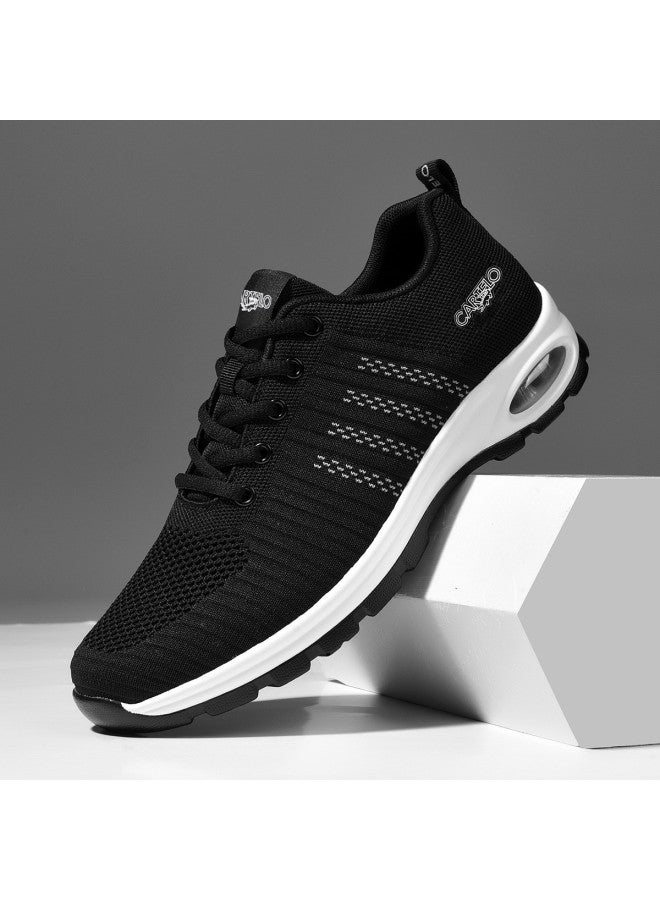 CARTELO Cushioned Air Pad】men's Outdoor Sports Shoes, Skin-friendly Flyknit Hiking Shoes, Men's Casual Athletic Shoes, Men's Footwear - Image 2