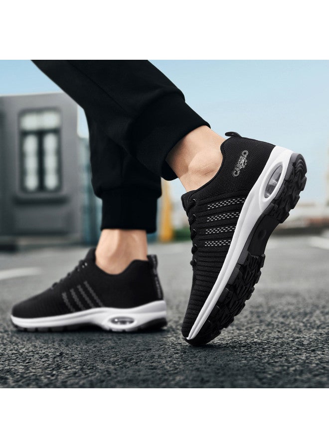 CARTELO Cushioned Air Pad】men's Outdoor Sports Shoes, Skin-friendly Flyknit Hiking Shoes, Men's Casual Athletic Shoes, Men's Footwear - Image 4