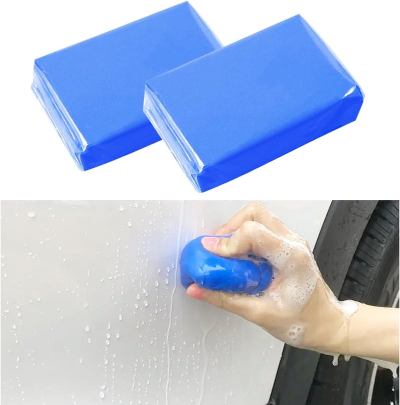 Ruibapa 2 PCS Blue Car Clay Bar for Auto Detailing - Image 3