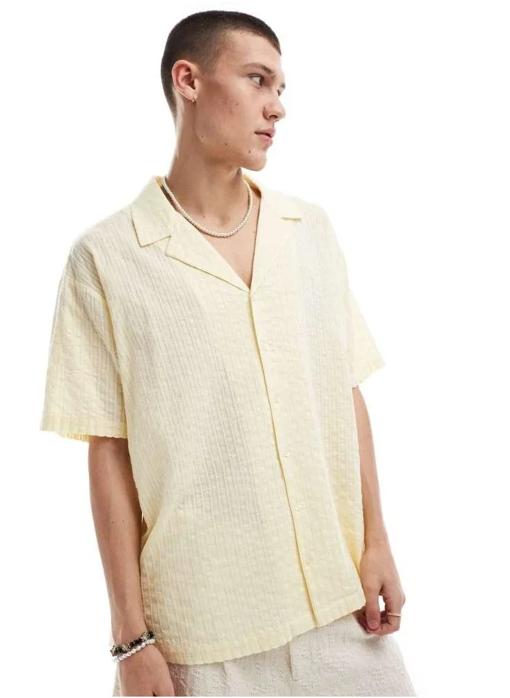 ريكلايمد فينتدج Oversized Revere Shirt