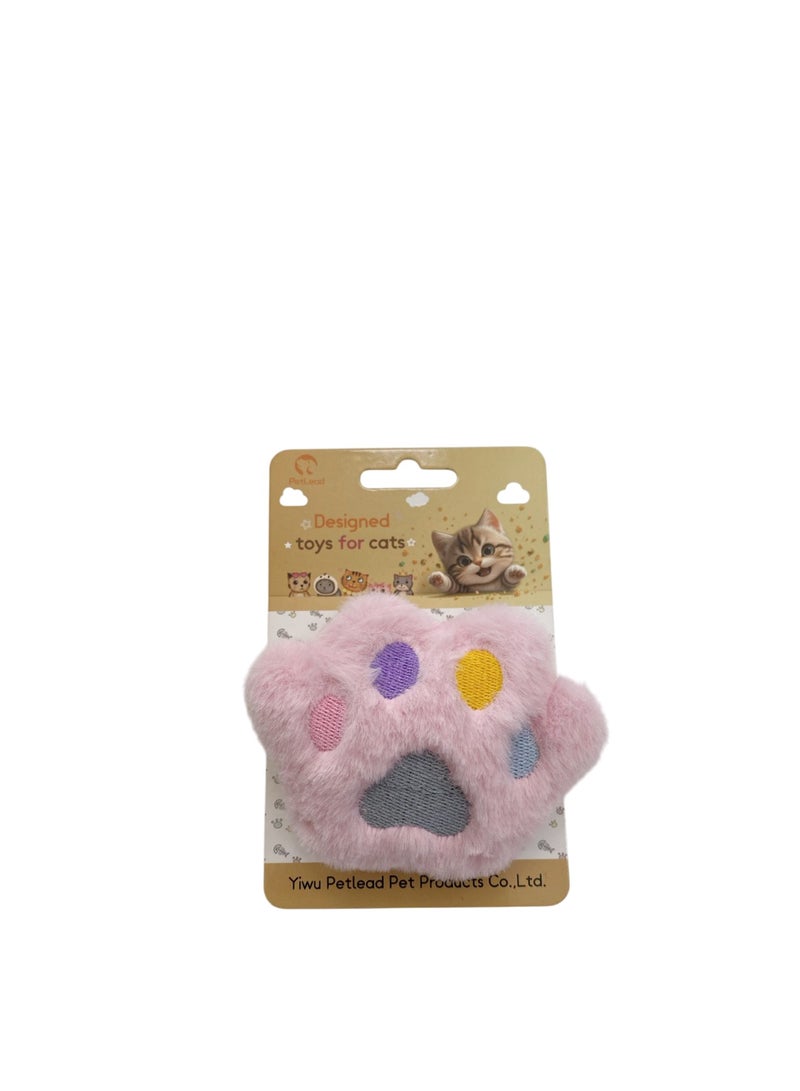 Paw Design Cat Plush Catnip Toy