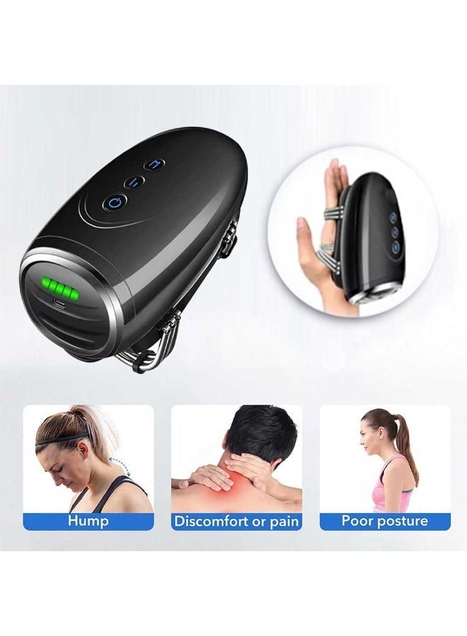 Bosidin Ultra Premium Cordless Handheld Massager, Salon Barber Home Massage and Relaxation Tool, 2 Massage Nodes, 2600 MAH, 13 Hrs Runtime, 15 Mins Timer, Black - Image 5