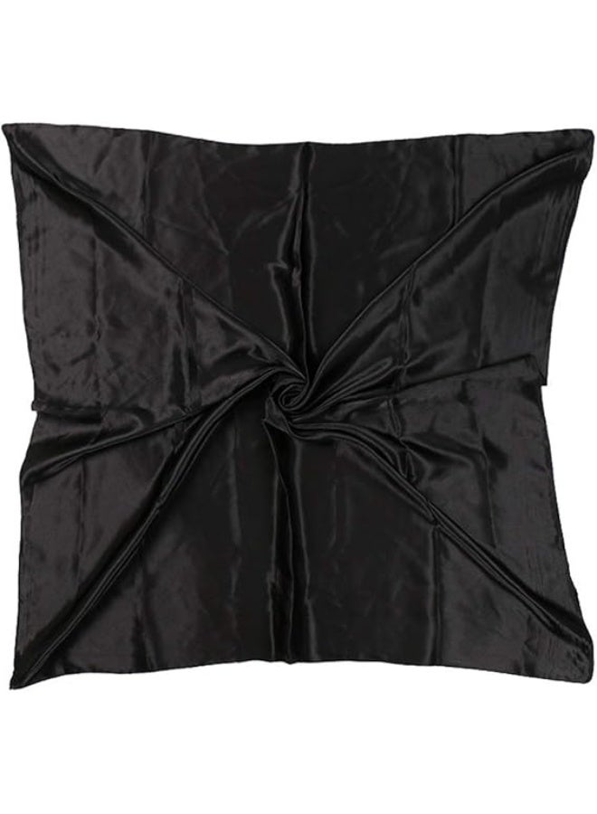 '35'' Womens Large Satin Square Scarf Silk Feeling Hair Wrapping Gift Headscarf Scarves' - Image 1