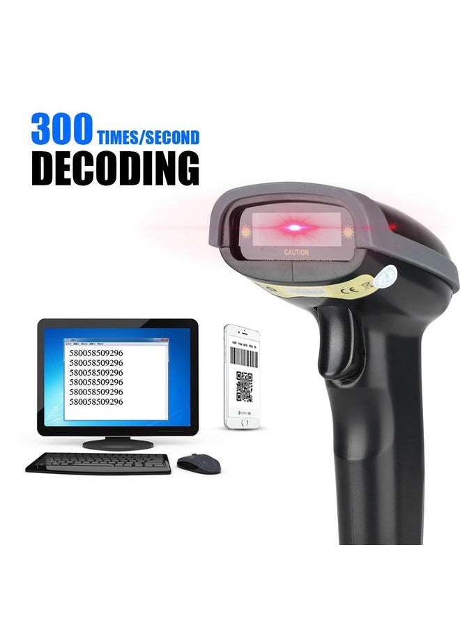 Thoraya High Precision Barcode Reader 300 Times/Second Decoding IP54 USB Barcode Scanner  - Image 5