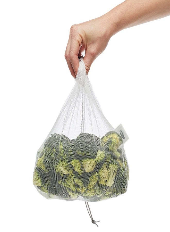 شيف إن أكياس خضراوات متوسطة الحجم قابلة لإعادة الاستخدام من Chef'n Fresh 'n Store - Image 5