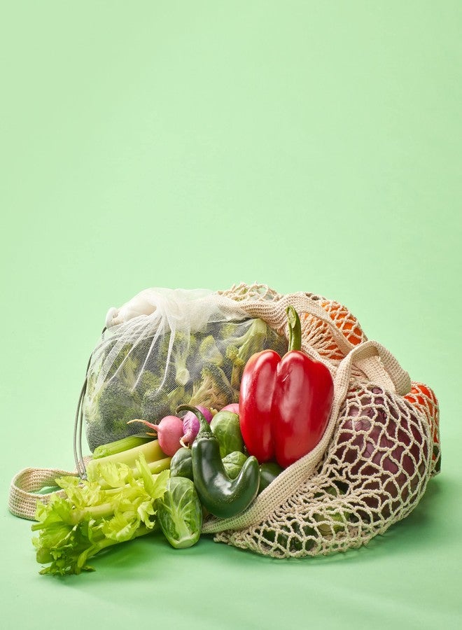 شيف إن أكياس خضراوات متوسطة الحجم قابلة لإعادة الاستخدام من Chef'n Fresh 'n Store - Image 4
