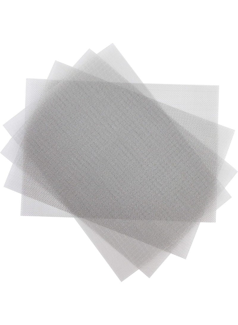 SOTEE عبوة 4 - شاشة شبكة سلكية من الفولاذ المقاوم للصدأ 304، شبكة تهوية، 11.8 بوصة × 8.27 بوصة (300 × 210 مم) ثقب 1 مم 20 شبكة، مشروع DIY، سهل القطع ومقاوم للصدأ - Image 1