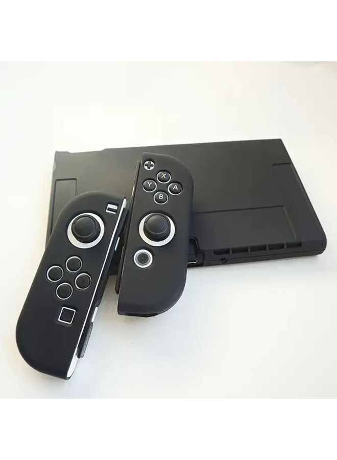 غطاء واقي من TPU الوردي بقشرة ناعمة لجهاز Switch OLED، غطاء مضاد للسقوط بلمسة صقيل - Image 3