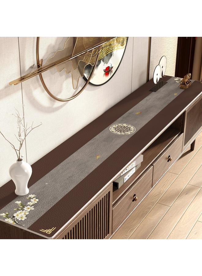 الأزرق جي دبليو وسادة حماية خزانة التلفزيون ، وخزانة الأحذية الصينية الجديدة ، ووسادة سطح المنضدة ، ووسادة مضادة للأوساخ ، وخفيفة ، وفاخرة ، عالية الجودة. - Image 1